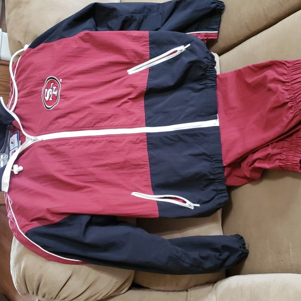 Men's medium 49ers jogging  suit